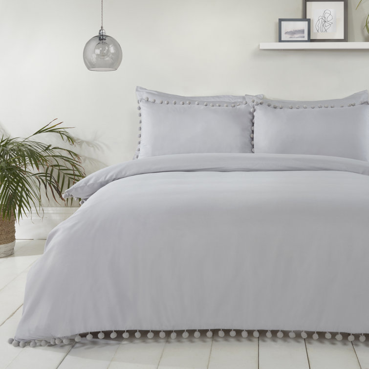 17 Stories Allamon Microfibre Duvet Cover Set & Reviews Wayfair.co.uk